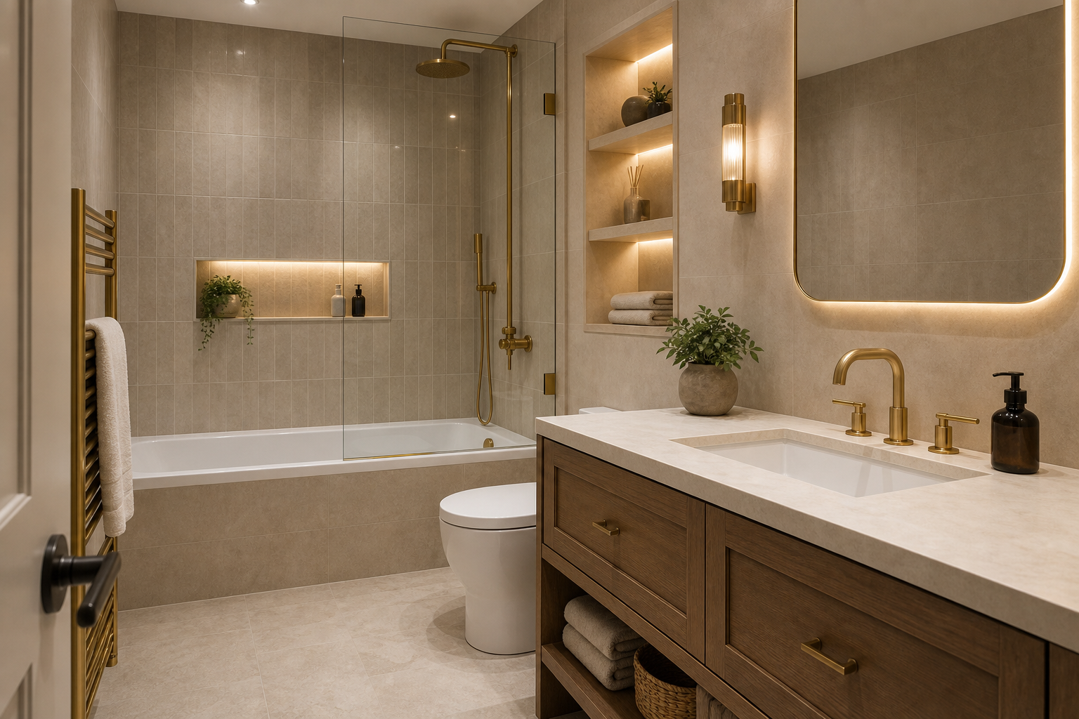 Family bathroom refresh in Durham