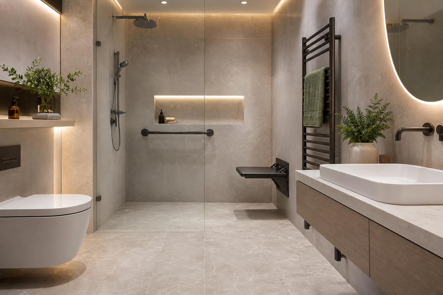 Future-ready accessible bathrooms