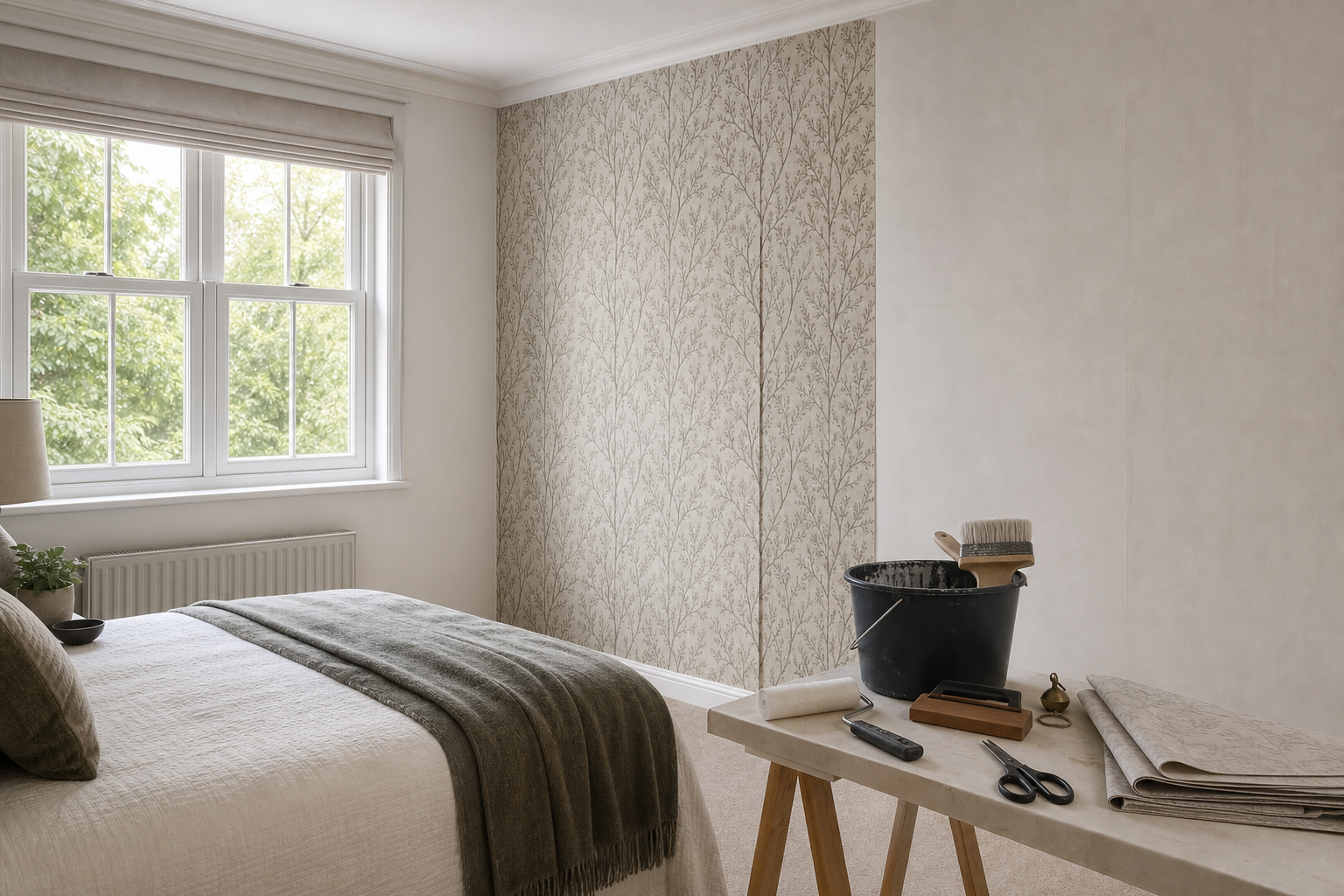Wallpaper and detail example