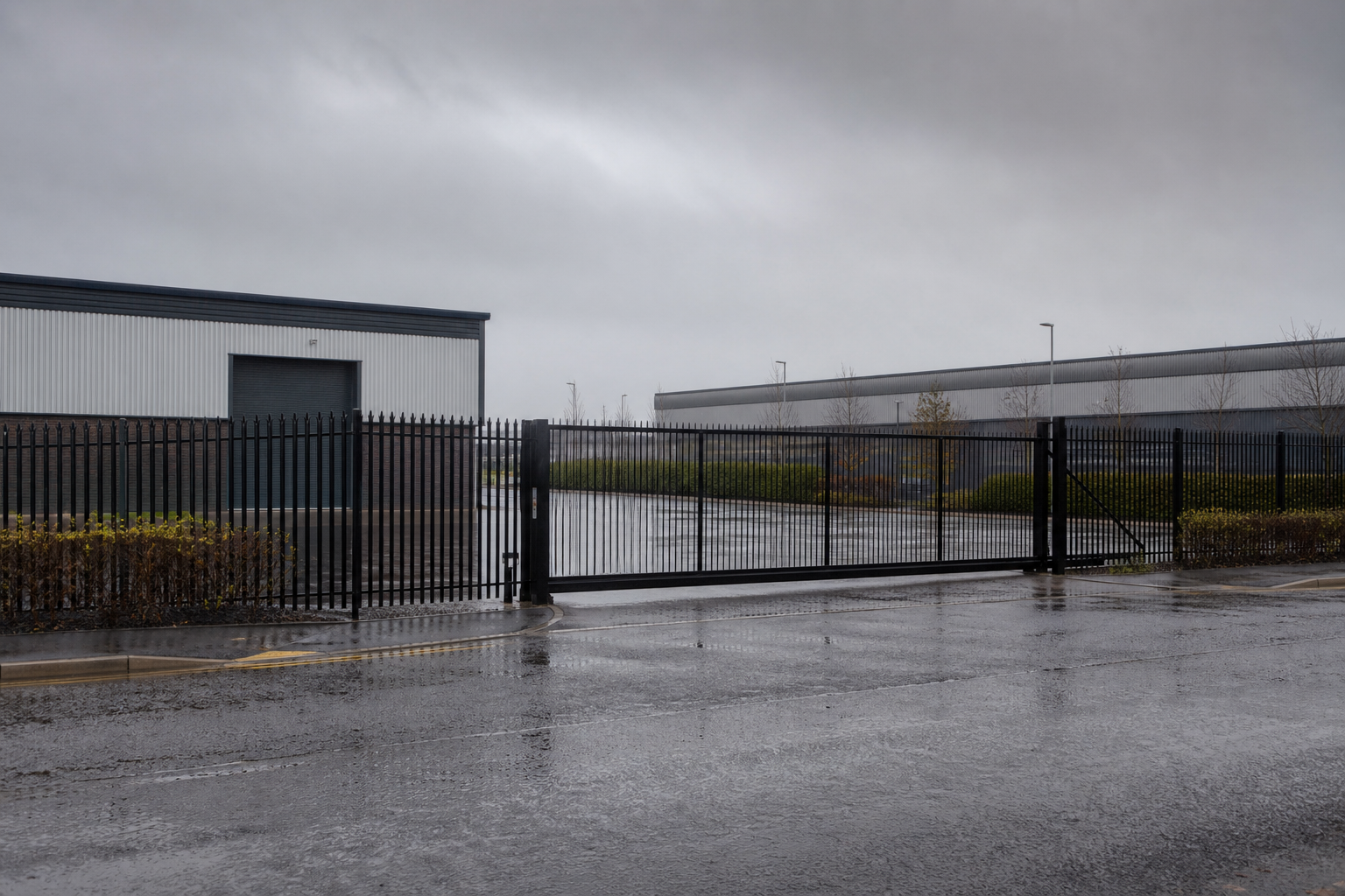 Secure commercial edge fencing proof image