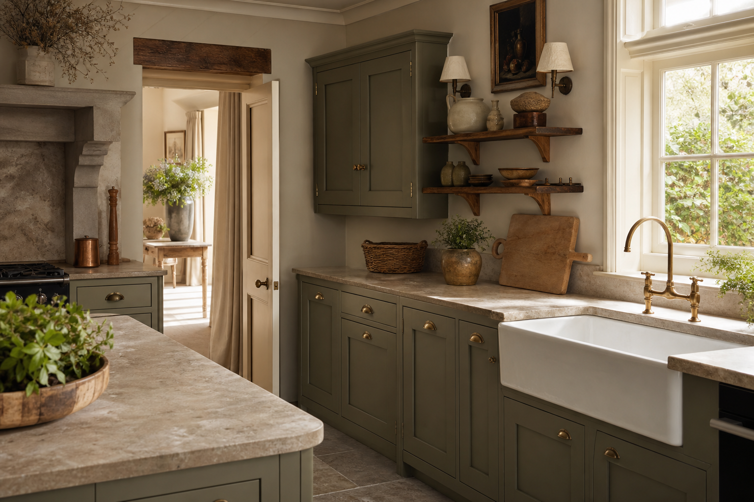 Harrogate shaker kitchen fictional kitchen project