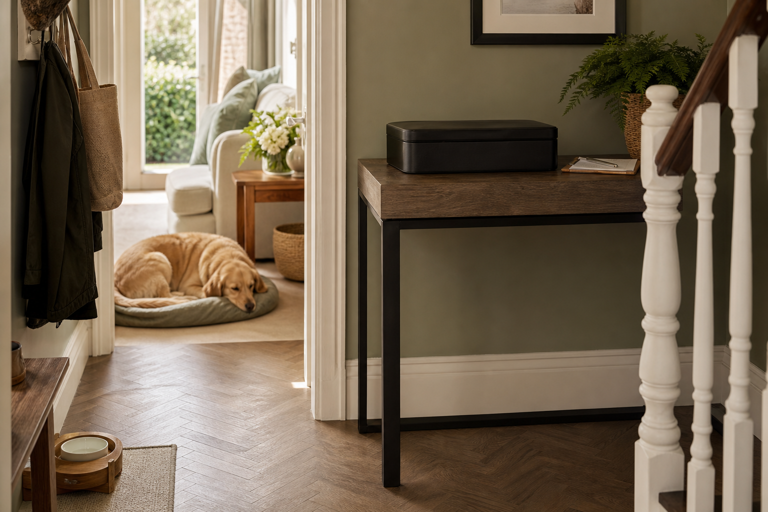 Representative pet-aware home setting without treatment activity