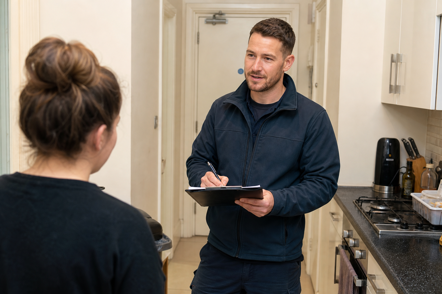 Landlords and shared houses service visit photo