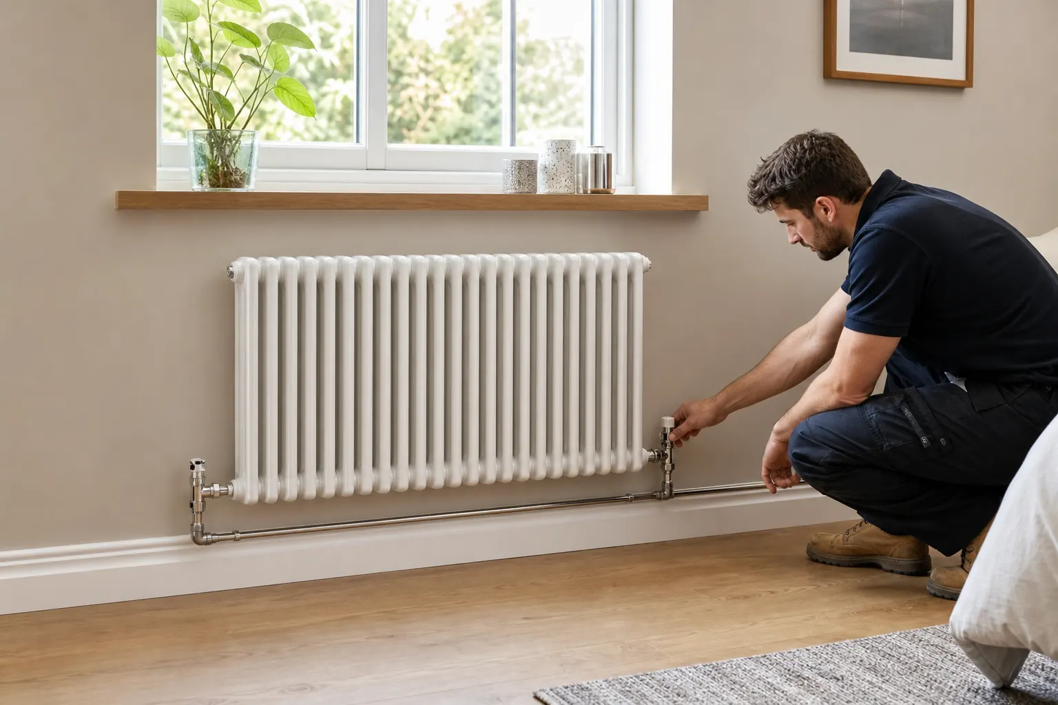Radiator upgrade in Chorley recent work image