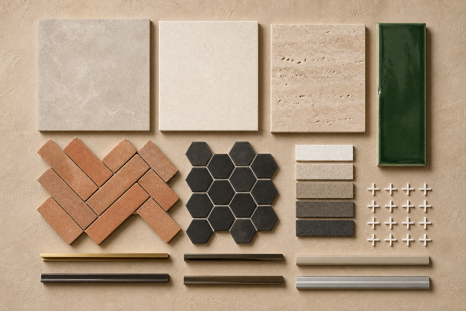 Commercial WC refresh tile finish